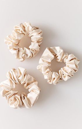 Silke London Large Scrunchies, Set of 3