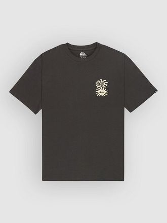 Quiksilver Evo Blossom Of Peace T-Shirt braun
