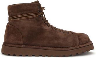 Mars&egrave;ll Brown Calf Leather Bos Taurus Lace-Up Mens Boots