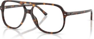 Ray-Ban 56mm Square optical glasses in Tortoise at Nordstrom