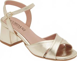 Cordani Women Ilaria Block Heel Sandal In Platium