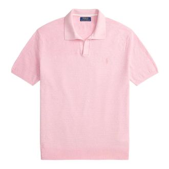Polo Ralph Lauren Polo Shirts, male, Pink, Size: XL Polo Ralph Lauren T-shirts and Polos Pink