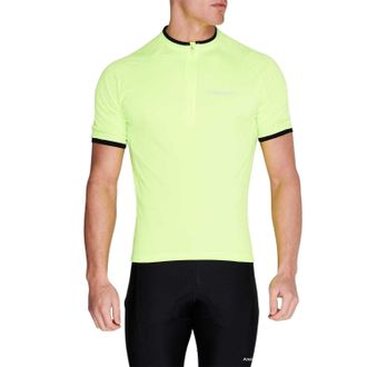 Pinnacle Frames & Accents Fietsshirt met korte mouwen voor heren (Geel)