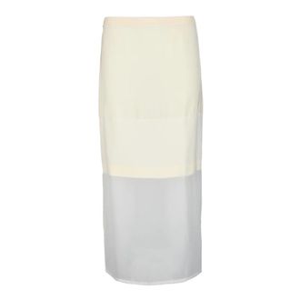 Sportmax Dames, Rokken, Veelkleurig, Maat: S Viscose