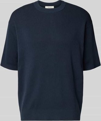 Selected Regular Fit T-Shirt aus reiner Bio-Baumwolle Modell MATTIS in Marine, Gr&ouml;&szlig;e XXL