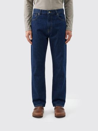7 For All Mankind Jeans Modern Straight in denim di cotone a vita media