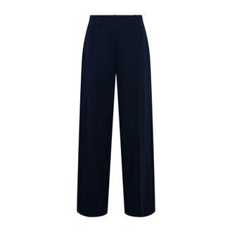 &Co Woman Geniva Broek - Dames - Broeken - Blauw - Maat: XS Poliester