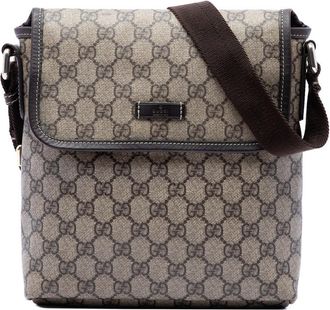 Gucci Pre-owned Gucci GG Supreme Crossbody Unisex VBIFP3R6UWLO60RP