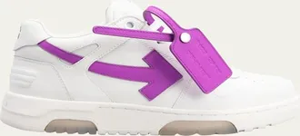 Off-white Out of Office Arrow Leather Trainer Sneakers