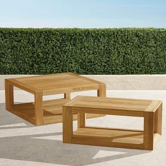 Frontgate Nuvola Coffee & Side Tables - Coffee Table - Frontgate