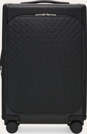 Ferragamo Uomo Trolley con goffratura Ferragamo Monogram Nero
