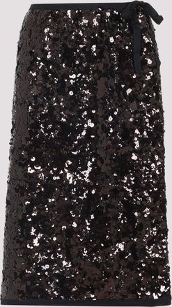 Prada Polyamide Midi Skirt