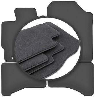 OEM Alfombrillas Premium Para Toyota Yaris Iii Hybrid Hatchback (2013-2017)