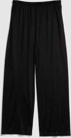 Gucci Light Silk Jersey Sportswear Pants, Black, Ready-to-wear
