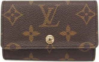 Louis Vuitton Pre-owned Canvas key-holders - Dames - Vintage Accessoires - Bruin - ONE Size - Vintage