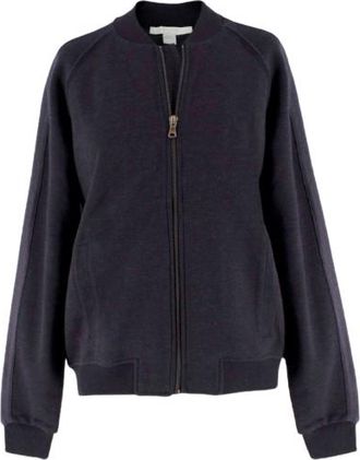 Bamford Charcoal Grey Bomber Jacket Size S