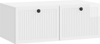 vidaXL Mueble Para Tv De Pared Brillante 78,5 X 41 X 30 Cm Vidaxl