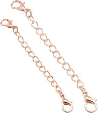 Sterling Forever Sterling Silver Necklace Extender Set of 2