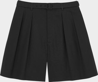 Saint Laurent Cotton Bermuda Shorts
