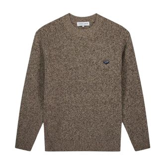 Maison Labiche Pull - Coeur - Heren - Truien - Bruin - Maat: XL Wol