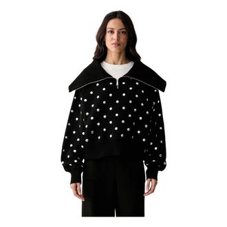 Karl Lagerfeld Mujer, Sudaderas, Negro, Talla: XS