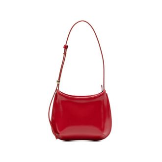 Jacquemus Shoulder Bags, female, Red, Size: ONE SIZE Le Petit Bisou