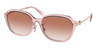 Coach HC8332D C6199 Asian Fit 566613 Womens Sunglasses Pink Size 56
