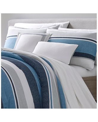 Nautica Westport Navy Comforter/Sham Bonus Set