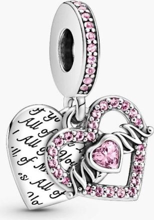 Pandora Mum Heart Sterling Silver Dangle