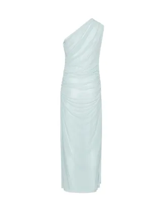 Rotate Womens One-Shoulder Dress Plein Air Polyester (recycled) Evening Suits