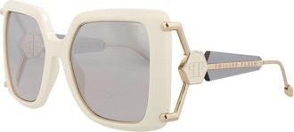 Philipp Plein Womens Spp121s 56Mm Sunglasses