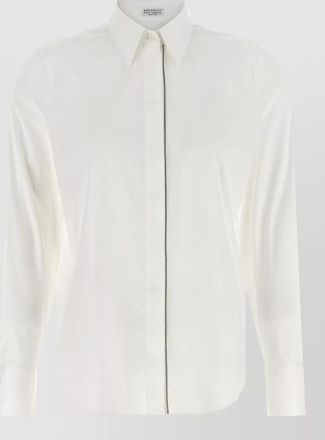 Brunello Cucinelli stretch poplin shirt