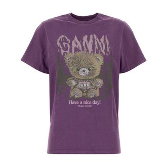 Ganni Dames, Tops, Paars, Maat: M
