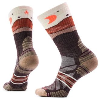 Smartwool Hike Targeted Cushion Lunar Trek Crew Wandersocken f&uuml;r Damen | braun
