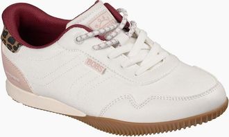 Skechers Womens Skechers BOBS Starlight Textile Womens White/Multi Standard Trainers - Size: 6