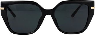 Michael Kors St. Barths Zonnebril voor zonnige dagen - Dames - Zonnebrillen - Zwart - 54 MM - Accessoires