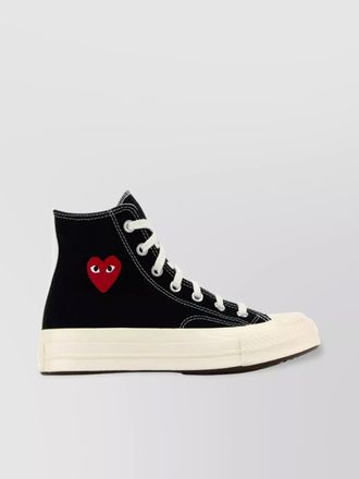 Comme Des Gar&ccedil;ons canvas converse sneakers collaboration