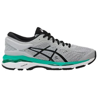 Asics Gel-Kayano 24 Mid-Grey / Black / Atlantis T799N-9690 Womens
