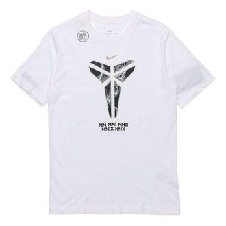 Nike logo Printing Round Neck Pullover Casual Short Sleeve White CD1327-100