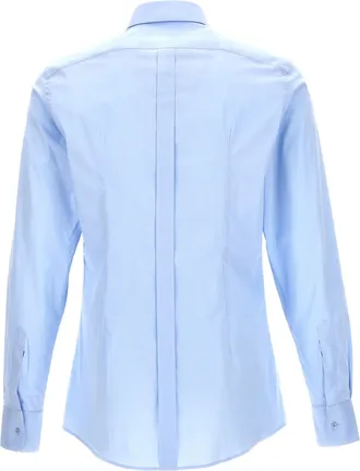 Dolce & Gabbana Stretch Cotton Shirt - Light Blue