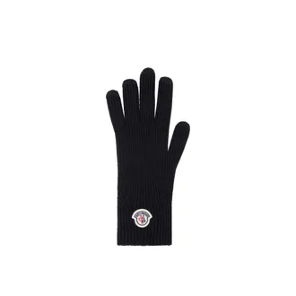 Moncler Moncler Wool Gloves, Men, Black, Size: Xl