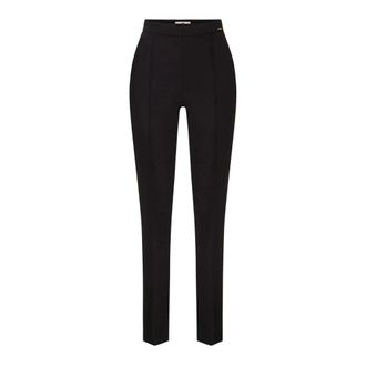 Elisabetta Franchi Dames, Broeken, Zwart, Maat: XS Poliester