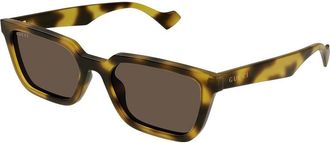 Gucci GG1539S 005 Mens Sunglasses Tortoiseshell Size 55 - Free RX Lenses - Free RX Lenses