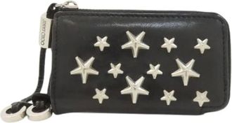Jimmy Choo London Pre-owned Wallets, female, Black, Size: ONE SIZE Pre-owned Coin Purse/Coin Case