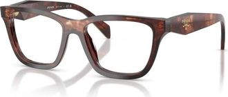 Prada C10V Eyeglasses - Dames - Brillen - Bruin - 54 MM - Accessoires