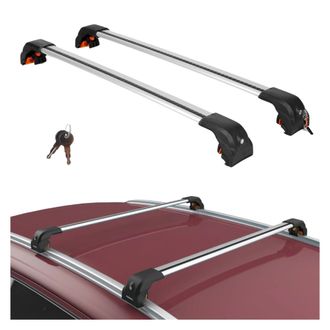 OEM Portaequipajes De Techo Volvo Xc90 2015 Con Rieles Integrados, Aluminio Duradero