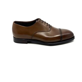 Crockett & Jones Belgrave Richelieu - Heren - Nette schoenen - Bruin - 42 EU - Leer - Schoenen