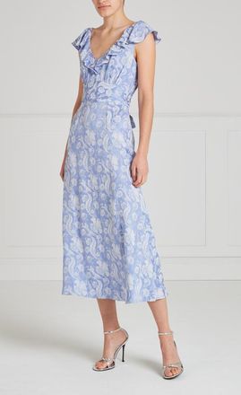 Temperley London Celine Dress in Lavender Blue at Nordstrom, Size 12