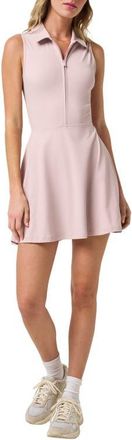Travis Mathew Move Half-Zip Sleeveless Dress in Violet Ice at Nordstrom, Size Xx-Large