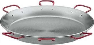 Lacor Paellera Cl&aacute;sica De Acero Lacor 6 Asas 130 Cm 200 Raciones Paellera Industrial Lacor